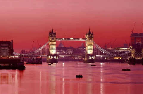 London Tower Bridge Canvas Print here I am